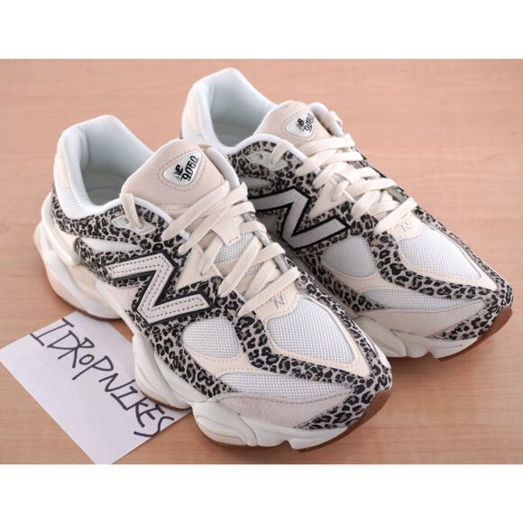 New Balance 9060 x  Exclusive Brown Leopard Unisex Shoes - Damaged box main image 7
